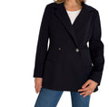 Chanel dark blue jacket blazer vintage 90s
