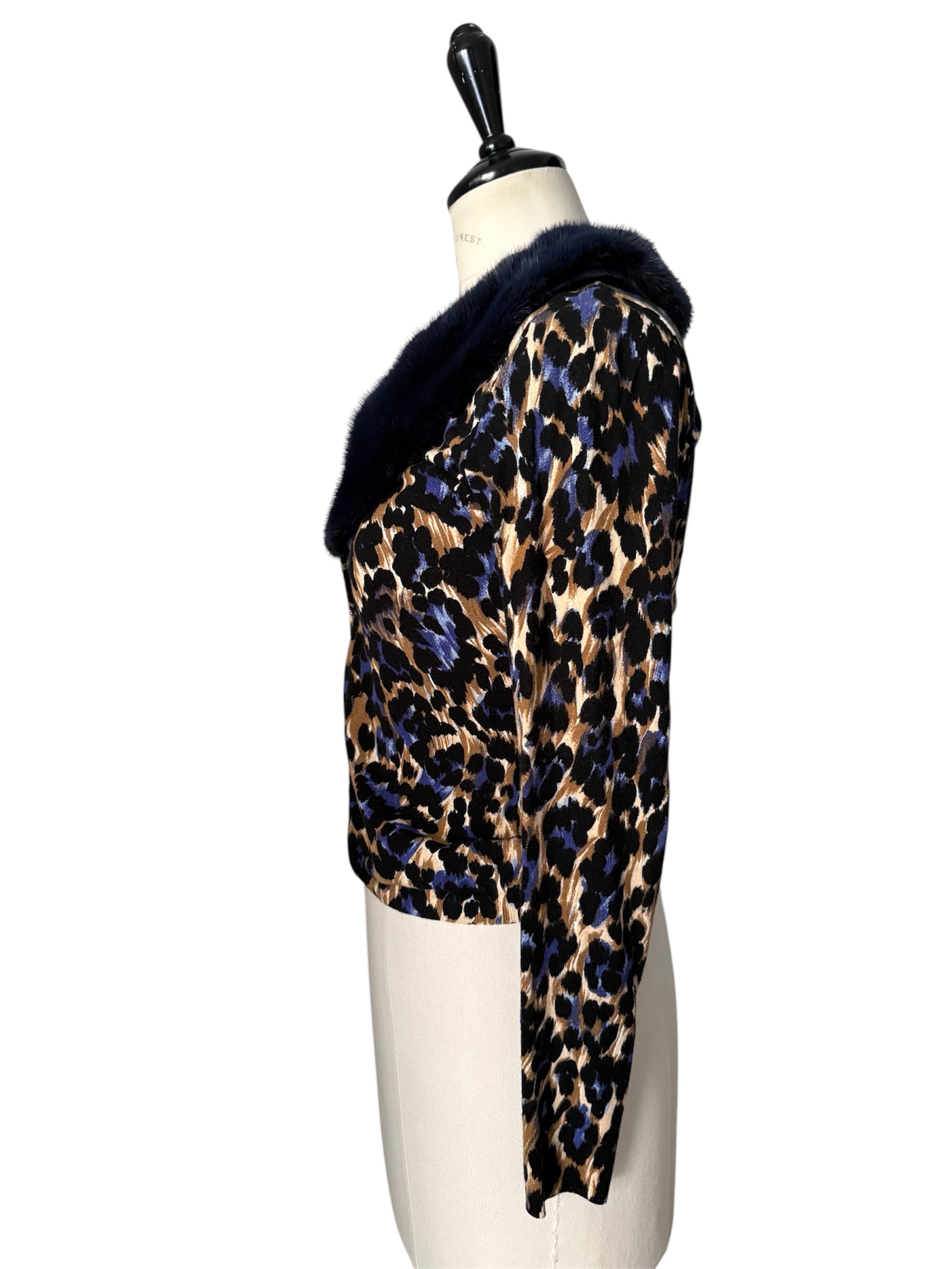 Blumarine FW 1998/2001 leopard print set