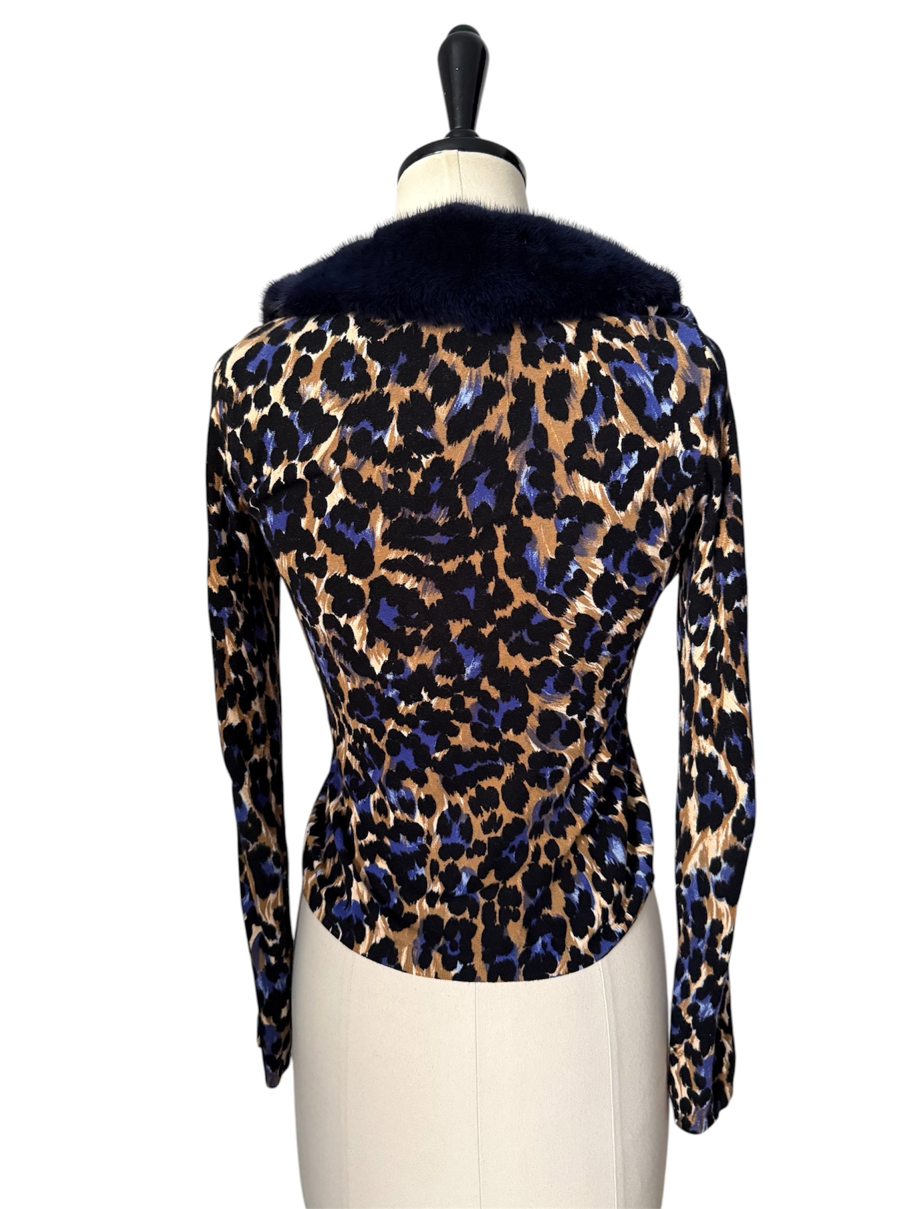 Blumarine FW 1998/2001 leopard print set