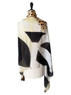 Roberto Cavalli SS 2007 silk scarf shawl