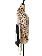 Roberto Cavalli SS 2007 silk scarf shawl