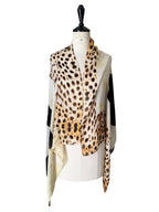 Roberto Cavalli SS 2007 silk scarf shawl