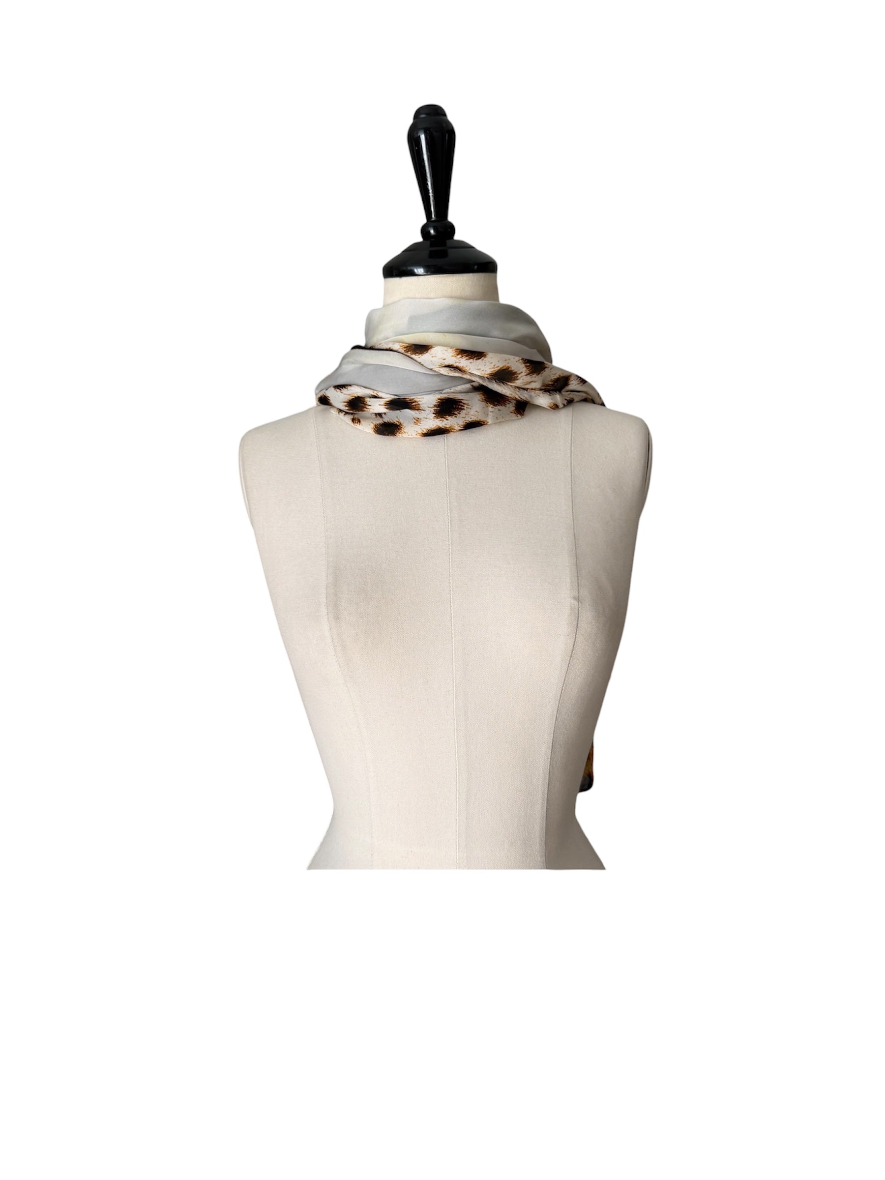 Roberto Cavalli SS 2007 silk scarf shawl