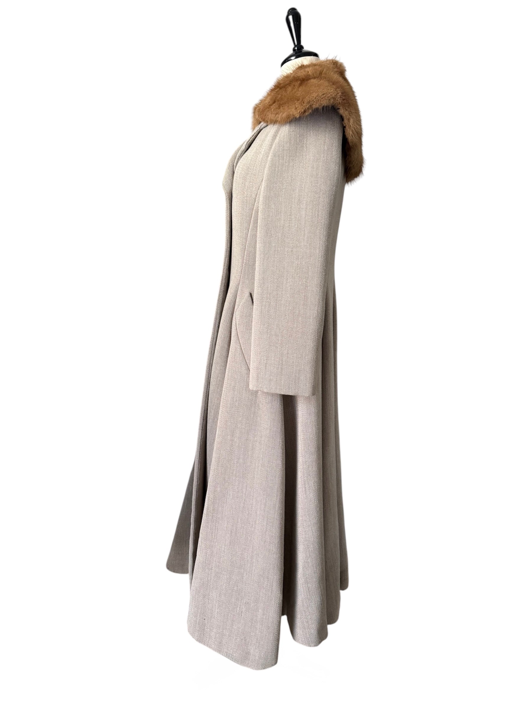 Rare Christian Dior 90s wool coat by Gianfranco Ferré Era
