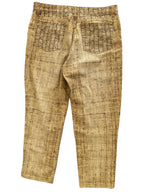 Roberto Cavalli SS 1997 Runway print jeans
