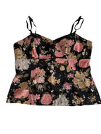 Dolce & Gabbana SS 1997 silk bustier top