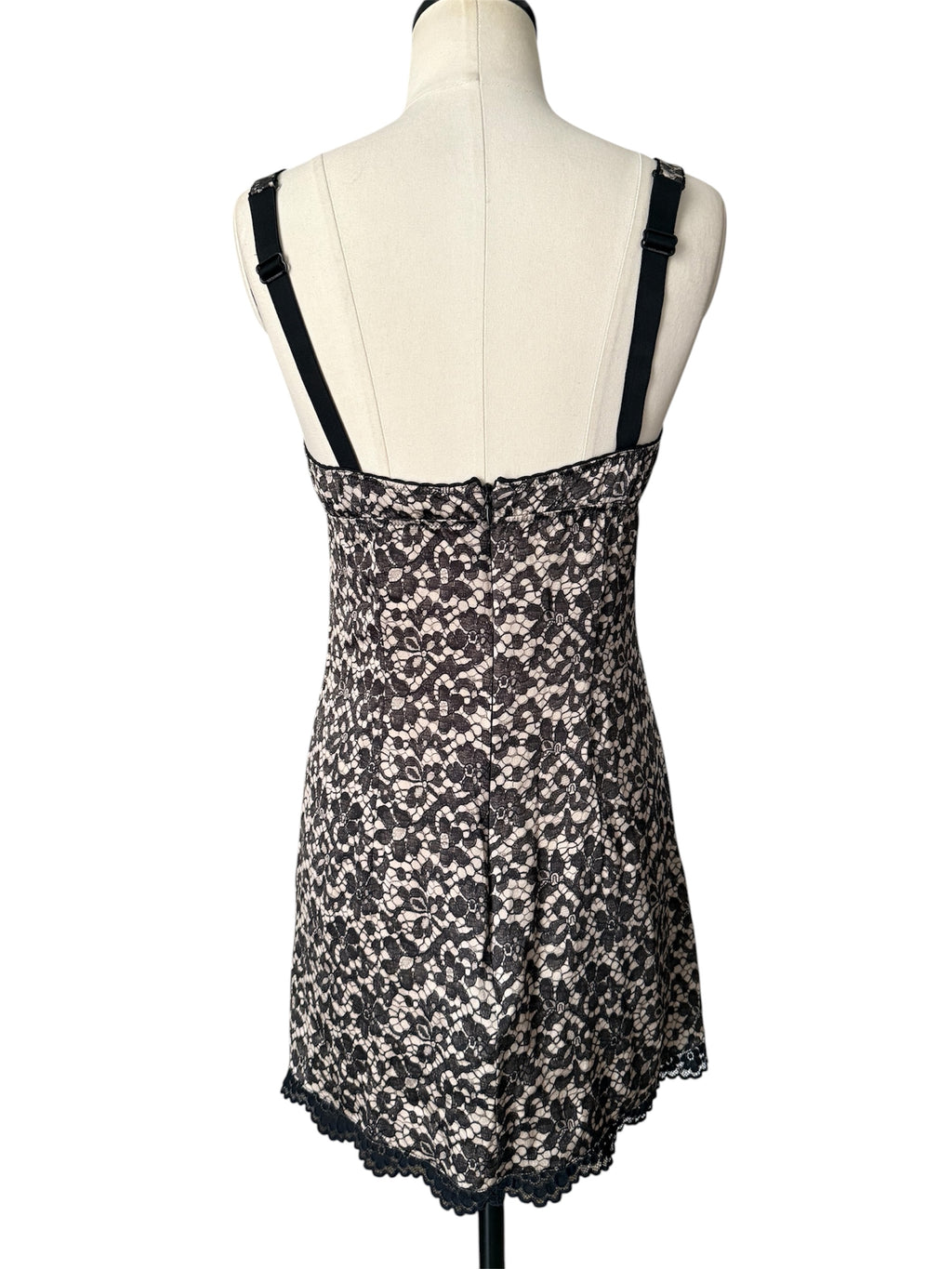 Dolce & Gabbana 2000s mini dress silk lace print