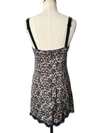 Dolce & Gabbana 2000s mini dress silk lace print