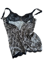 Dolce & Gabbana 2000s mini dress silk lace print