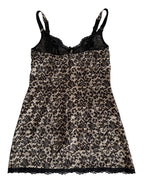 Dolce & Gabbana 2000s mini dress silk lace print