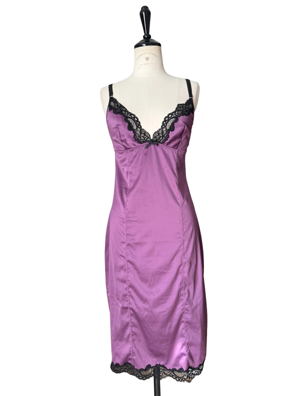 Dolce & Gabbana mini purple dress 2000s