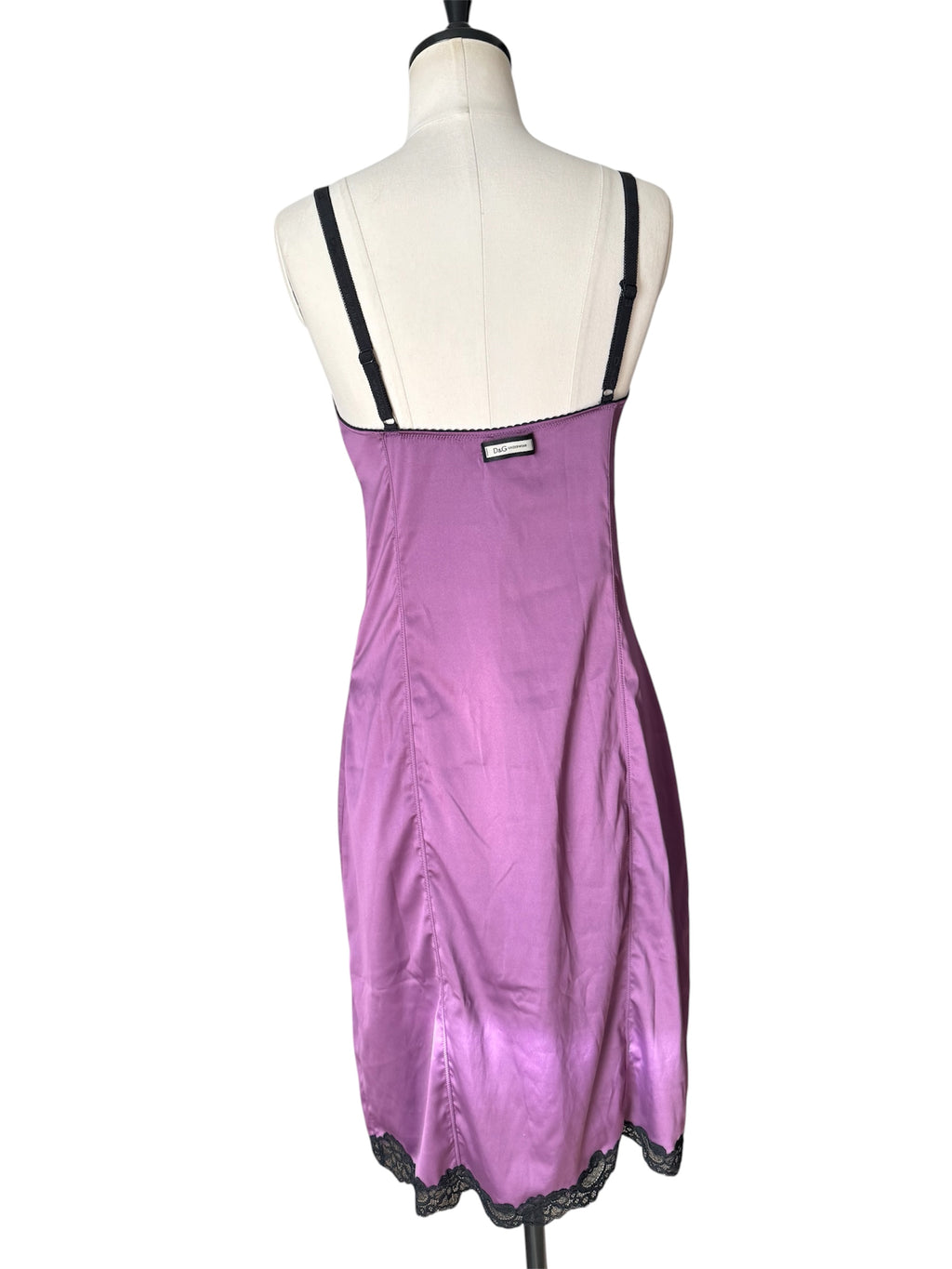 Dolce & Gabbana mini purple dress 2000s