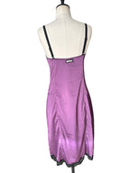 Dolce & Gabbana mini purple dress 2000s