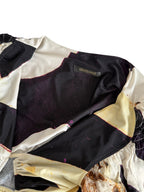 Roberto Cavalli SS 2007 top silk sleeves volant