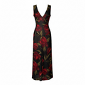 Rare Dolce & Gabbana SS 1997 long dress floral print
