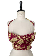 Roberto Cavalli top bustier 2000s