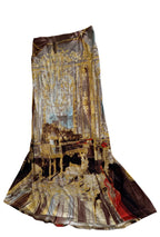 Roberto Cavalli SS 2003 maxi skirt print baroque
