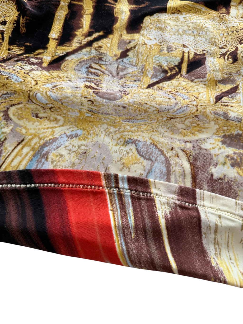 Roberto Cavalli SS 2003 maxi skirt print baroque
