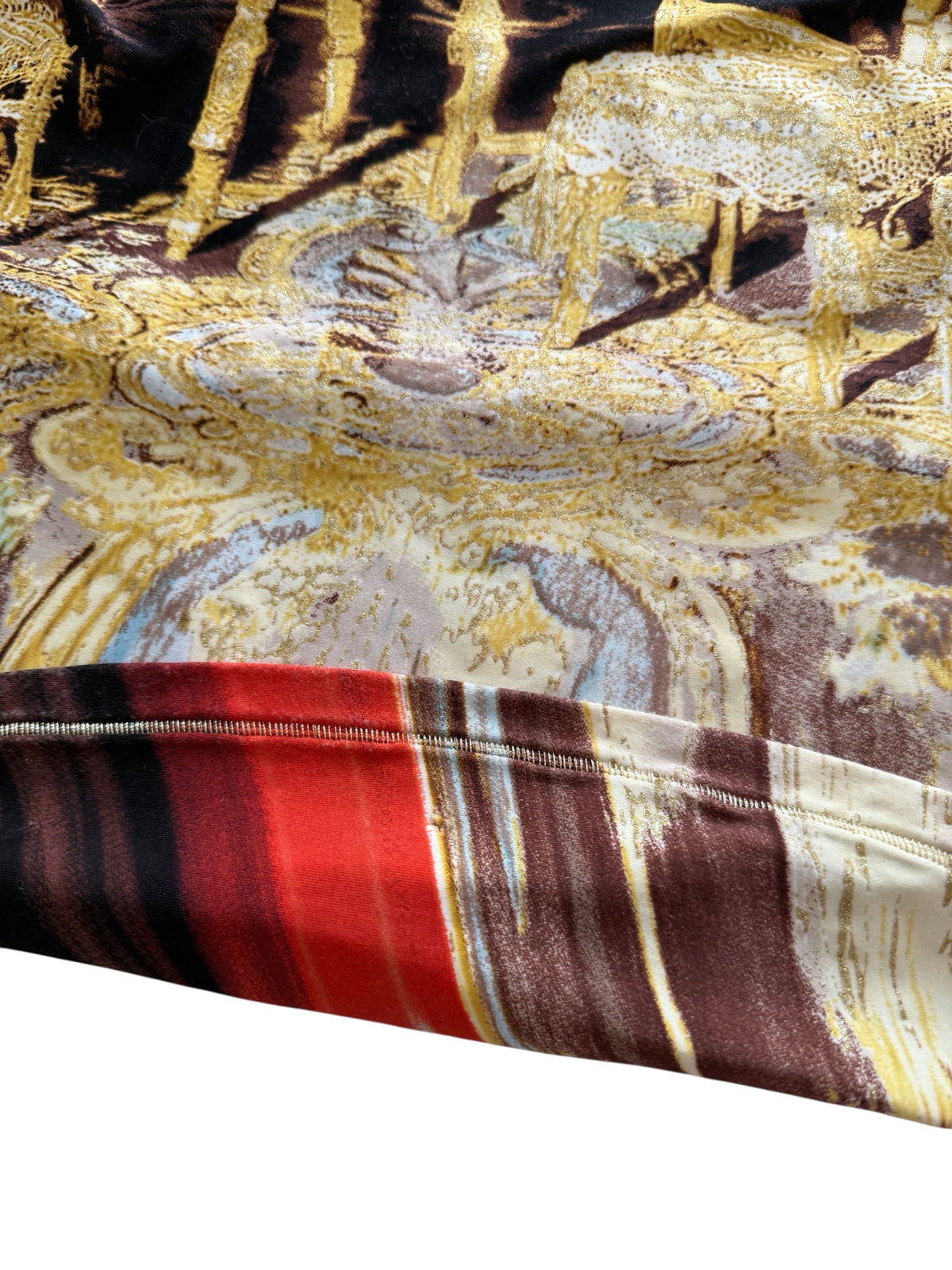 Roberto Cavalli SS 2003 maxi skirt print baroque