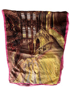 Roberto Cavalli SS 2003 Runway baroque museum print stole