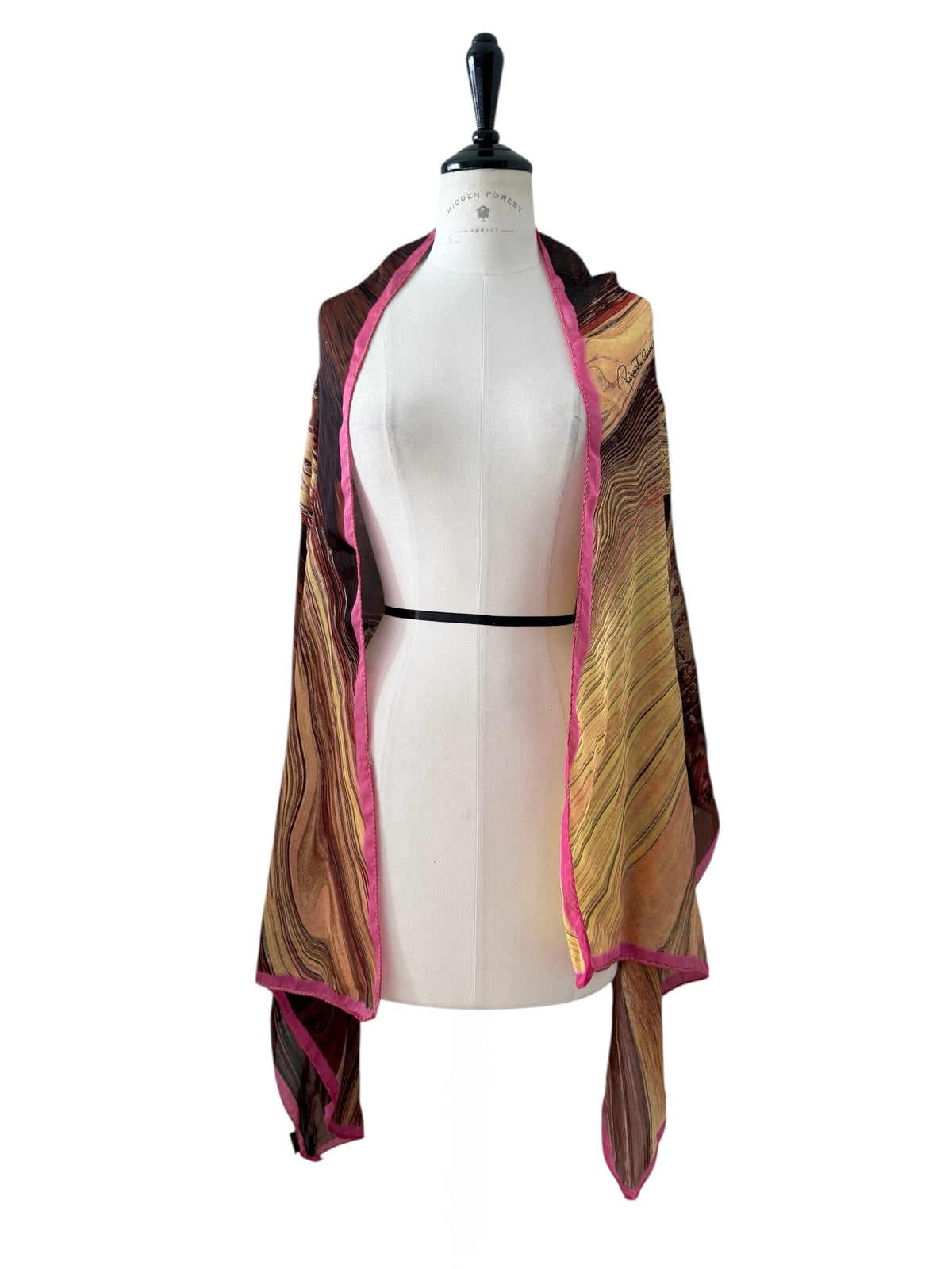 Roberto Cavalli SS 2003 Runway baroque museum print stole