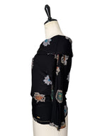 Jewel button top Roberto Cavalli FW 2002