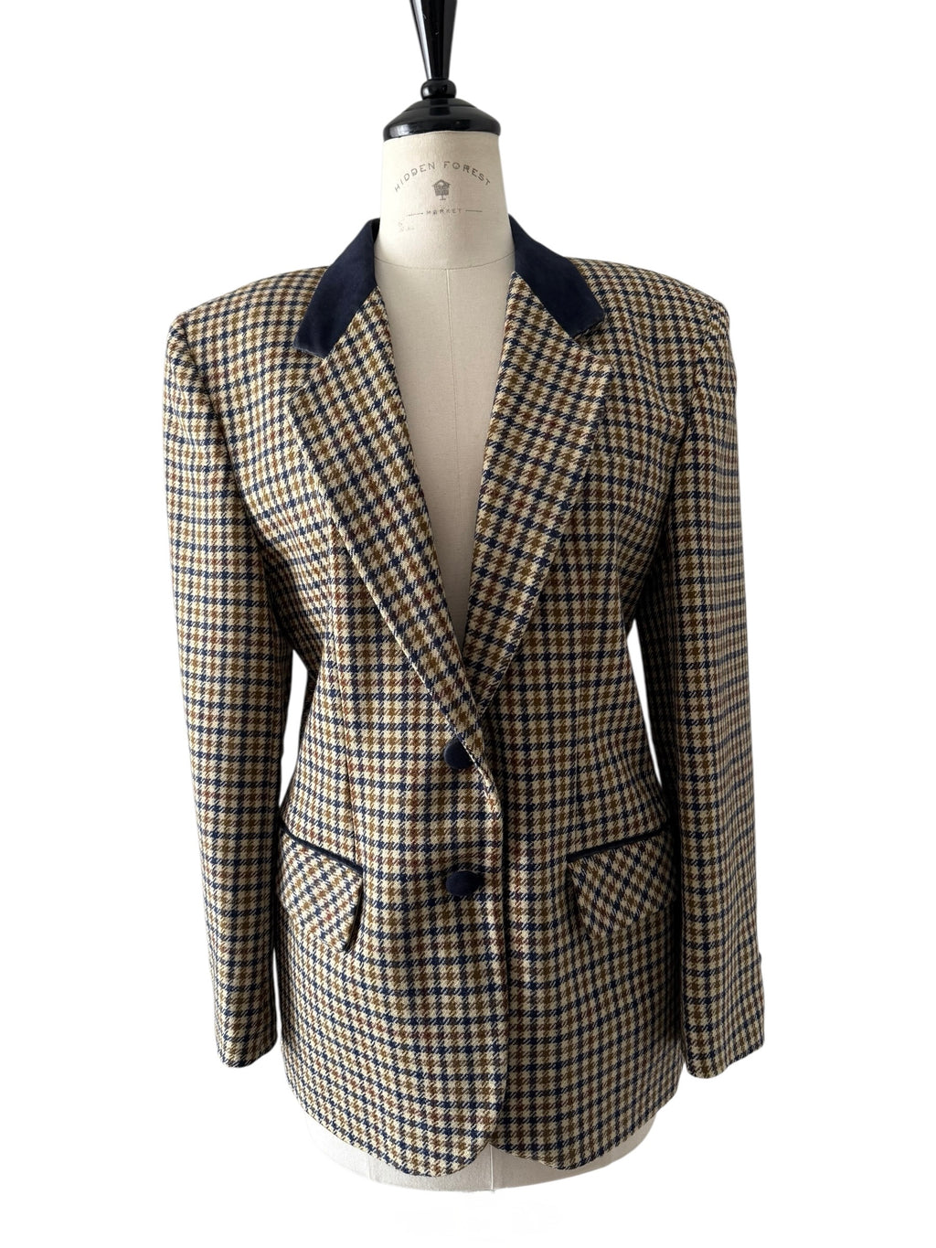 Wool jacket blazer Dinè vintage 90s