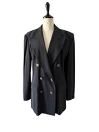 Vintage Karl Lagerfeld grey wool jacket 90s