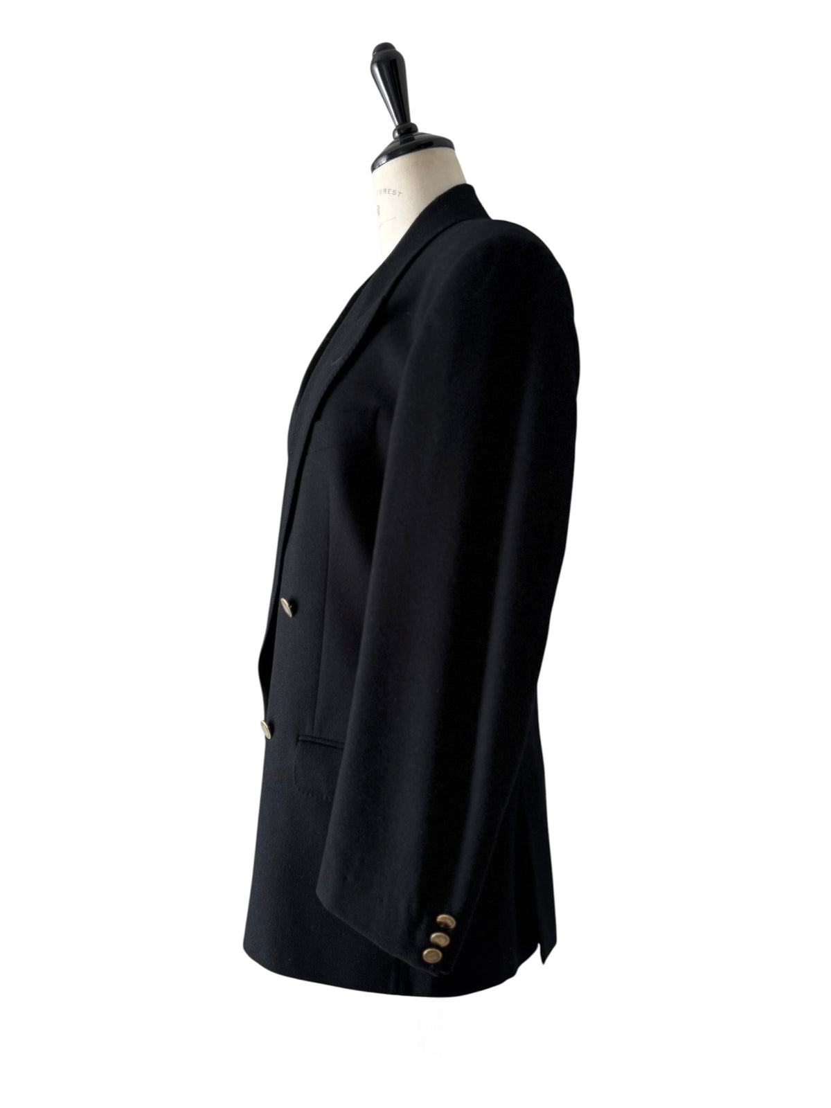 Ungaro black wool 90s blazer men oversize