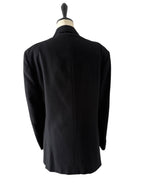 Ungaro black wool 90s blazer men oversize
