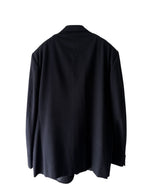 Ungaro black wool 90s blazer men oversize