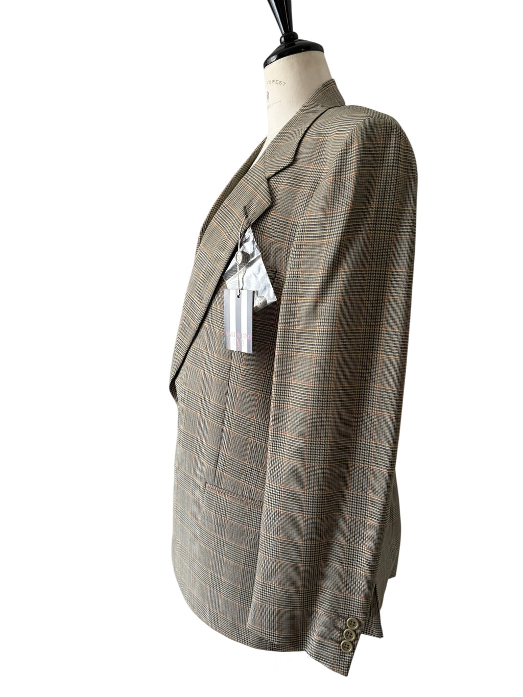 Valentino 90s wool multicolor blazer unisex