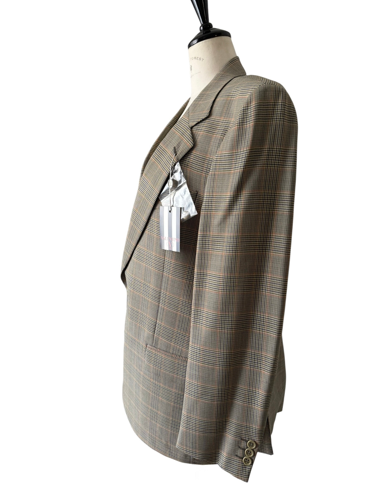 Valentino 90s wool multicolor blazer unisex