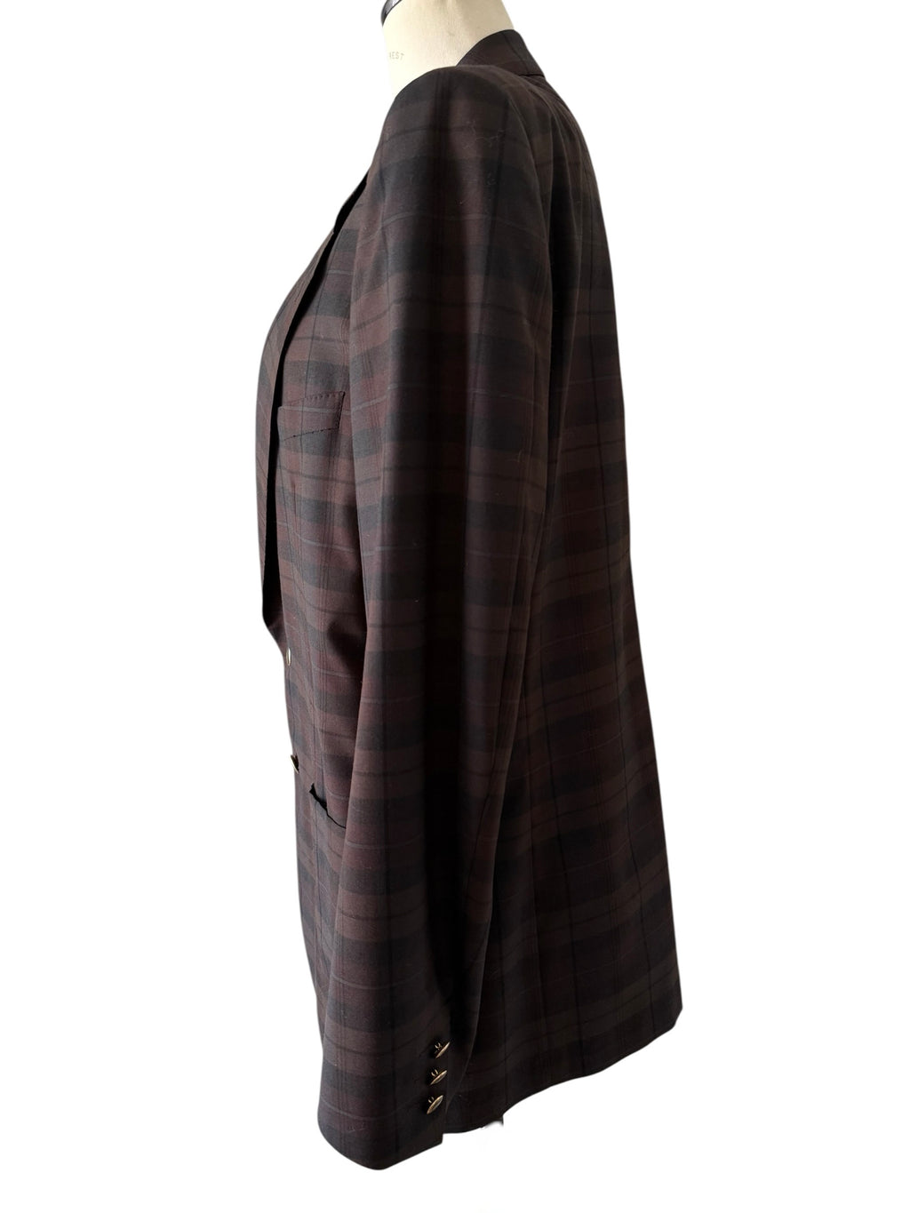Rare men Yves Saint Laurent 90s wool blazer oversize 