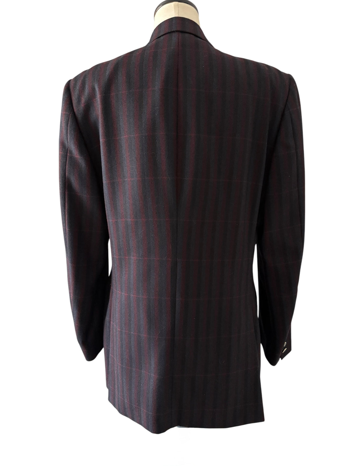 Yves Saint Laurent 90s multicolor wool blazer 