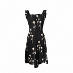 Dolce & Gabbana SS 2002 silk rose dress