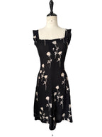 Dolce & Gabbana SS 2002 silk rose dress