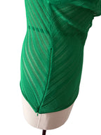 Gianni Versace 90s green top