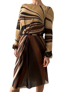 Gianni Versace FW 2000 Runway silk dress