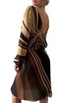 Gianni Versace FW 2000 Runway silk dress