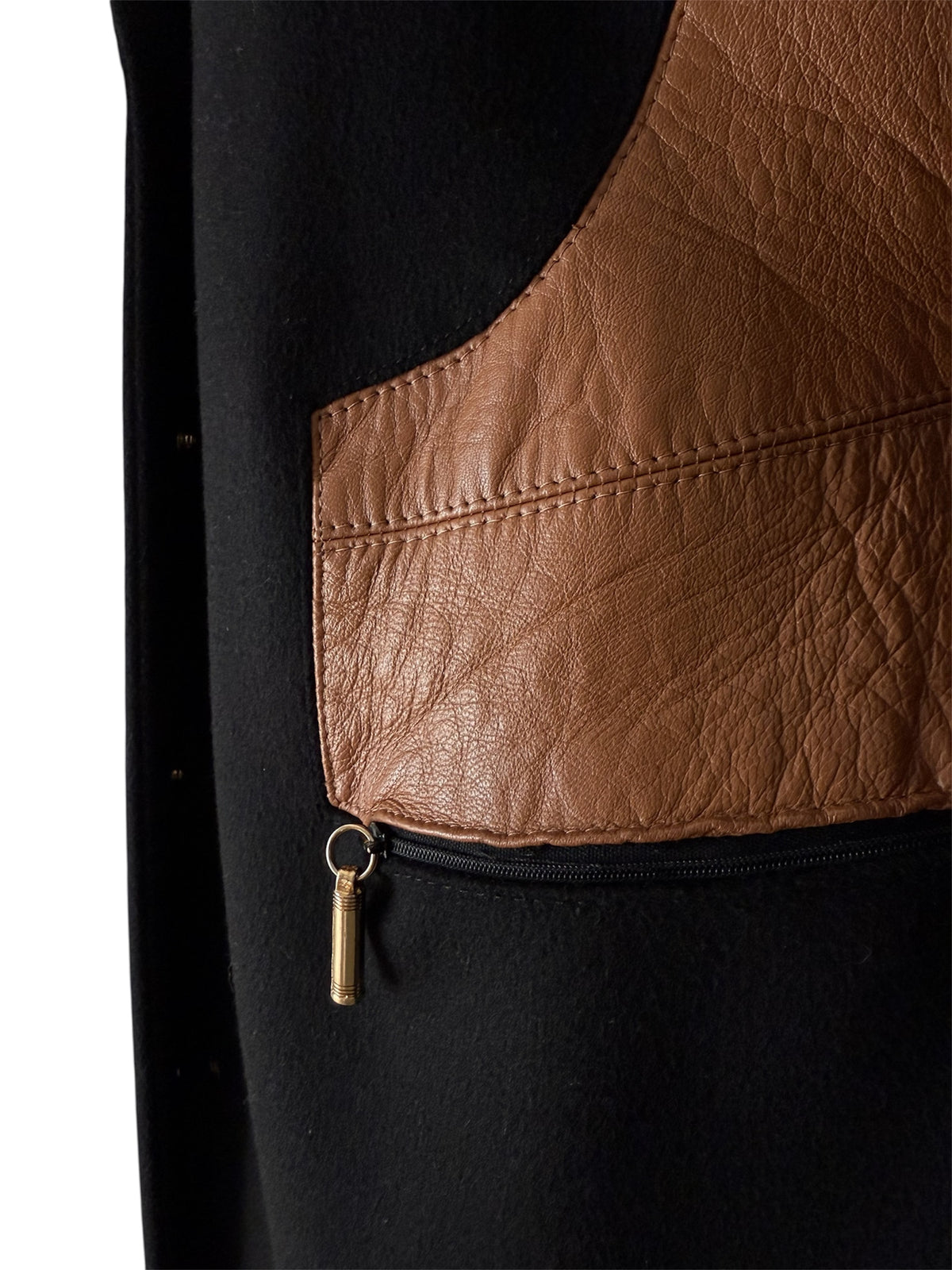 Gianni Versace FW 2001 Runway black coat