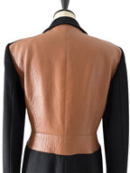 Gianni Versace FW 2001 Runway black coat