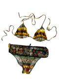 Jean Paul Gaultier two-piece swimwear vintage