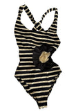 Jean Paul Gaultier one piece swimsuit 90s 2000s