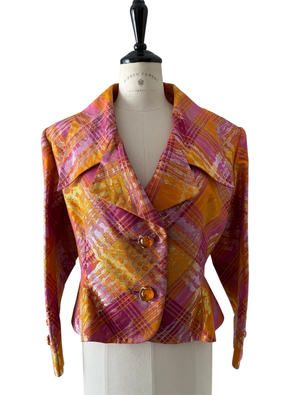 Yves Saint Laurent FW 1989 Runway brocade jacket