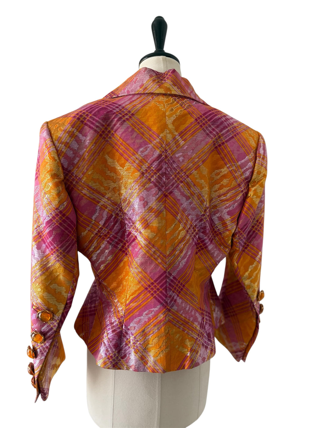 Yves Saint Laurent FW 1989 Runway brocade jacket