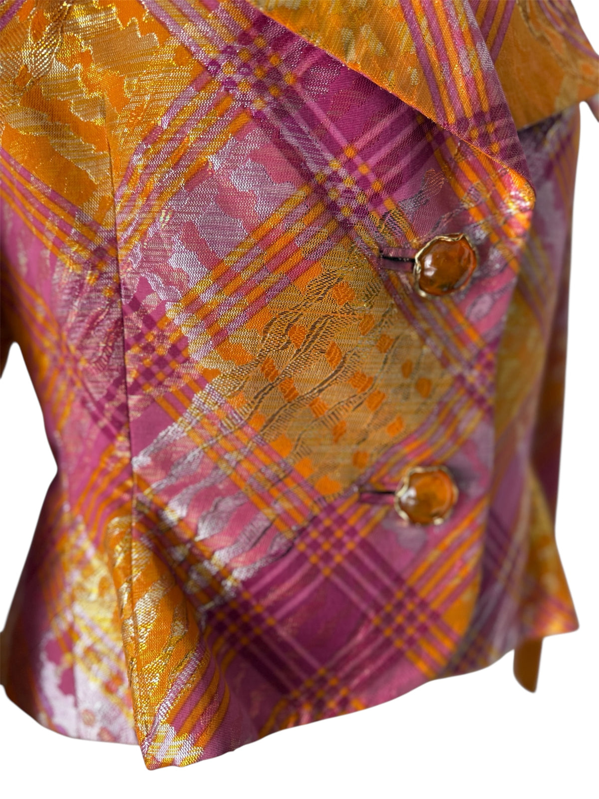 Yves Saint Laurent FW 1989 Runway brocade jacket