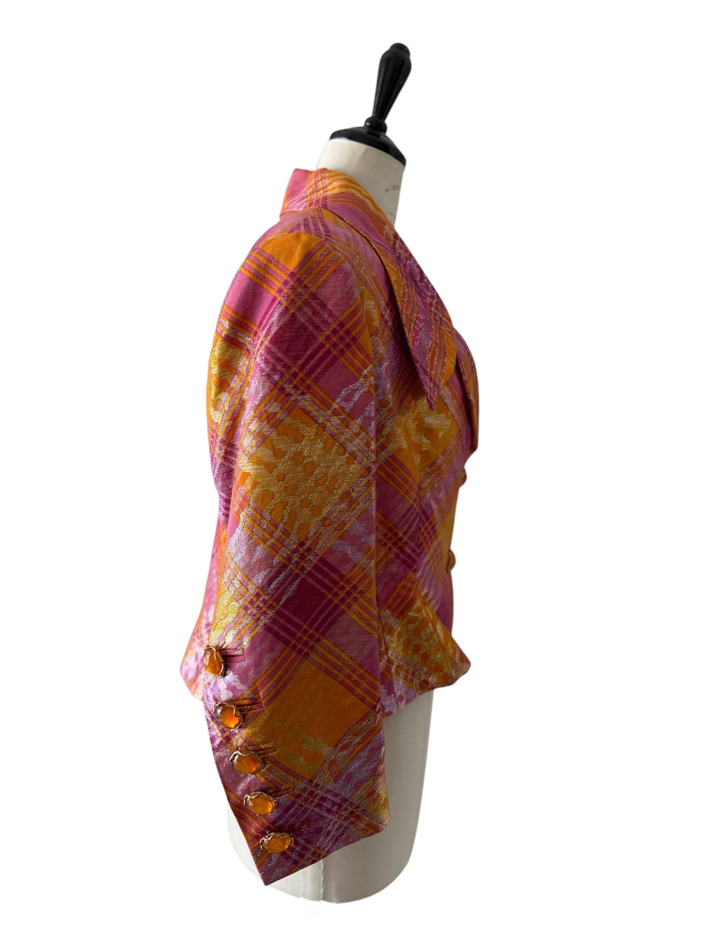 Yves Saint Laurent FW 1989 Runway brocade jacket