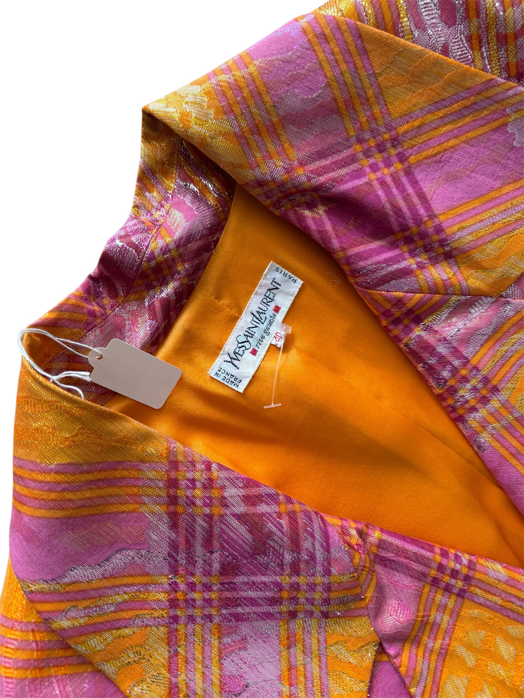 Yves Saint Laurent FW 1989 Runway brocade jacket