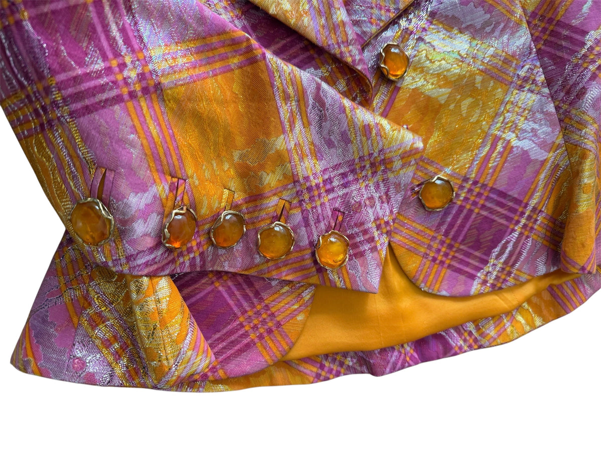 Yves Saint Laurent FW 1989 Runway brocade jacket
